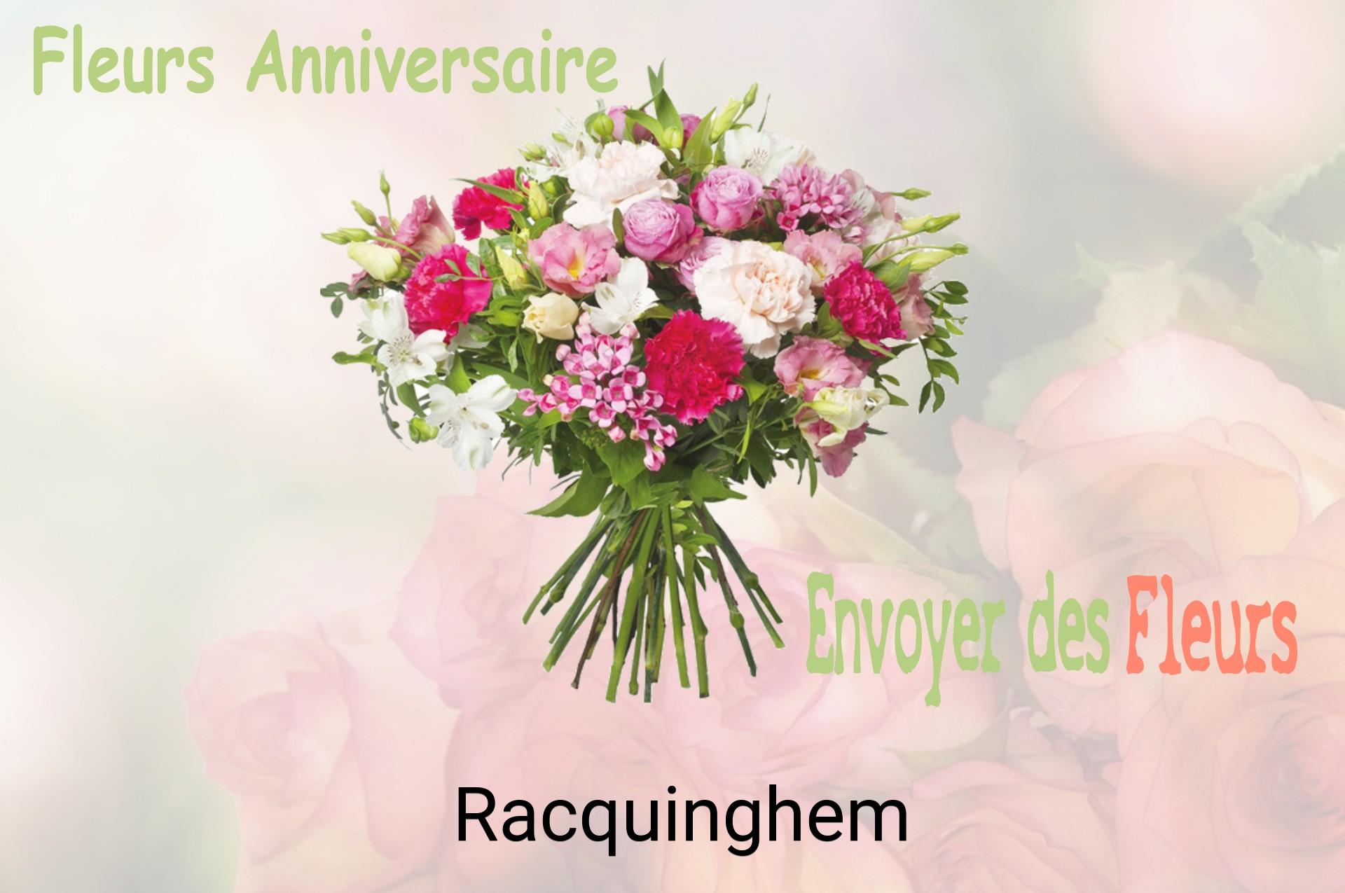 Bouquet de fleurs d’anniversaire livré à Racquinghem